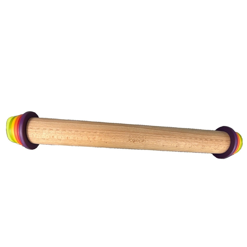 Joseph Joseph Adjustable Rolling Pin Baking Kitchen Thanksgiving Cooking Desert